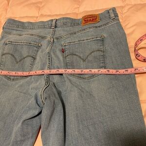 Levi's Light Blue Denim Jean Shorts